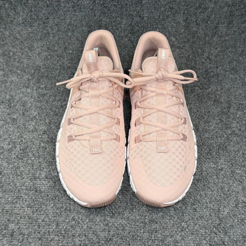 Nike Free Metcon 5 Training Shoes Women's 10 Pink‎ White Athletic Run Running